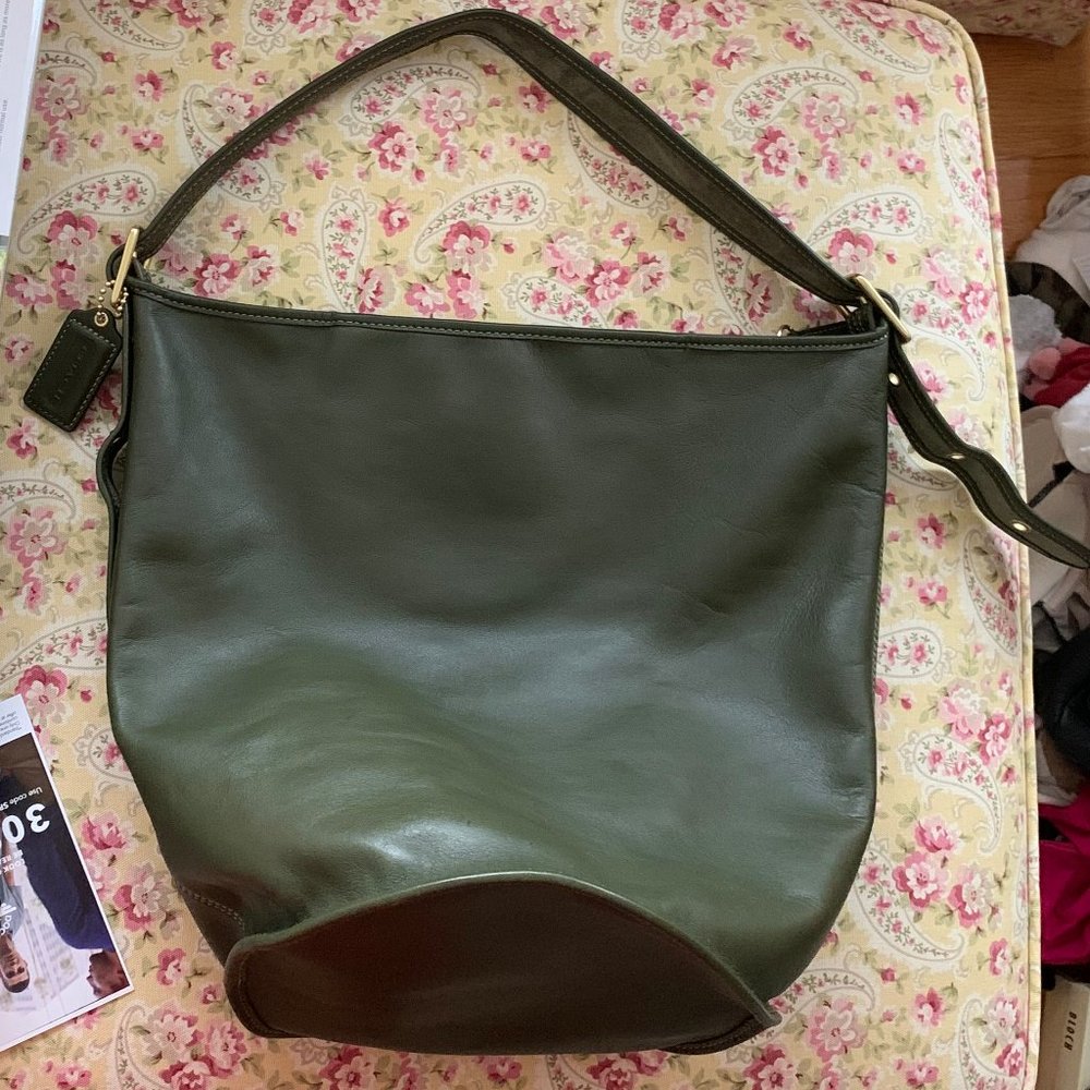 Vintage Coach Large Bucket Bag